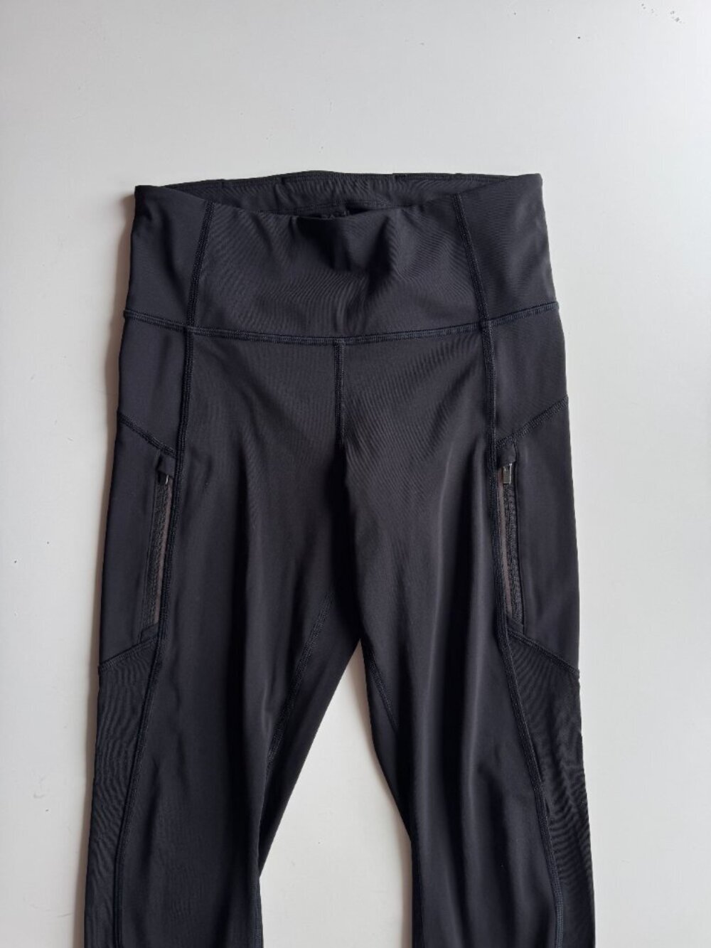 ATHLETA Rainier Unbrushed Black High Rise 7/8 Ankle Leggings, Size S - Picture 5 of 15